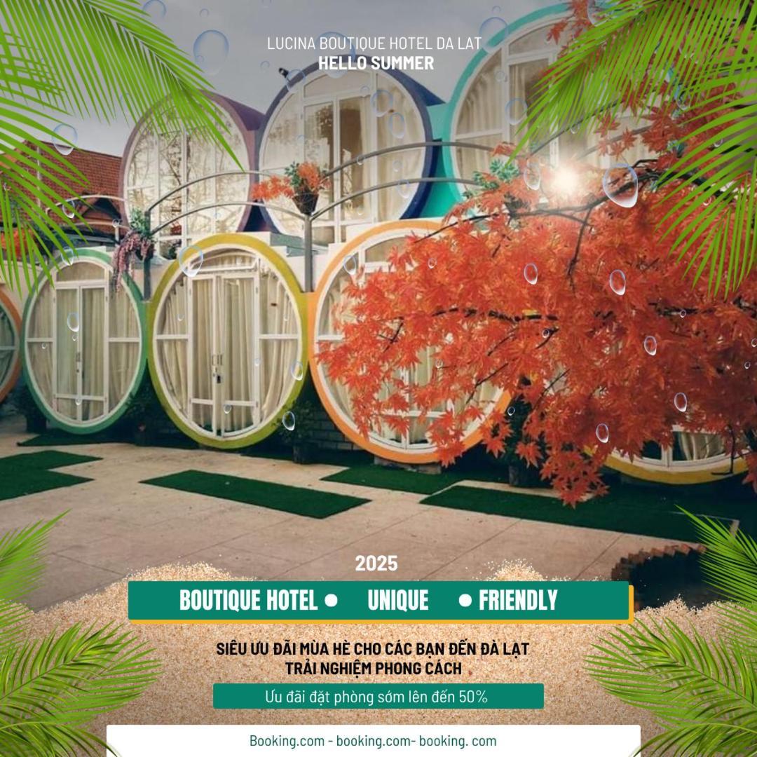 Da Lat Lucina Boutique Hotel Экстерьер фото